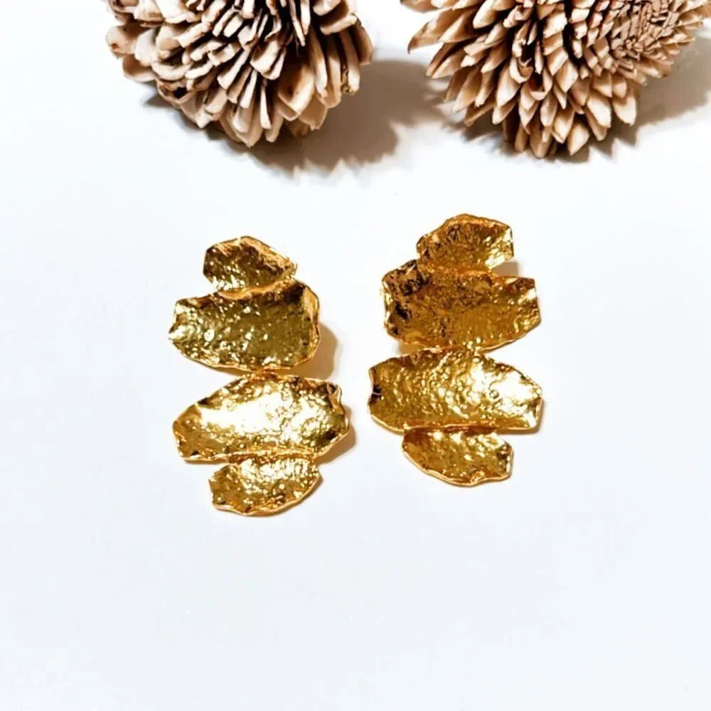 Geo dangle earrings M133 - Picture 2 of 6